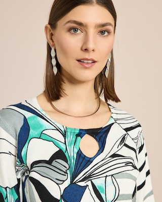 Produktabbildung 5 für Classic Pullover mit Blätterdruck