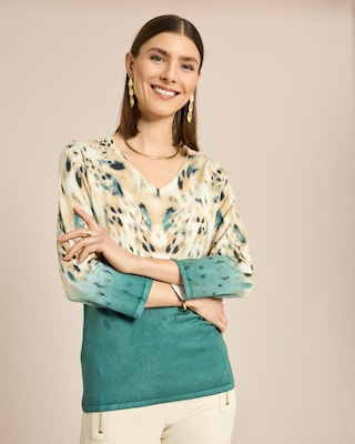 Produktabbildung 2 für Classic Pullover mit Leoverlauf