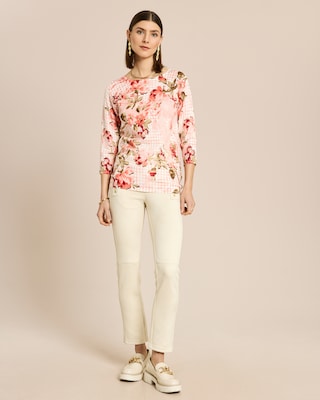 Produktabbildung 2 für Classic Pullover floraler Druck