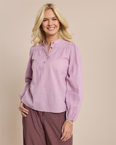 Produktabbildung für Bluse mit Herzknöpfen