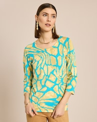 Produktabbildung für Classic Pullover Grafik-Animal-Druck