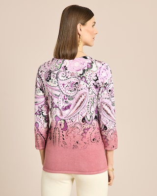 Produktabbildung 3 für Classic Pullover Paisley Druck