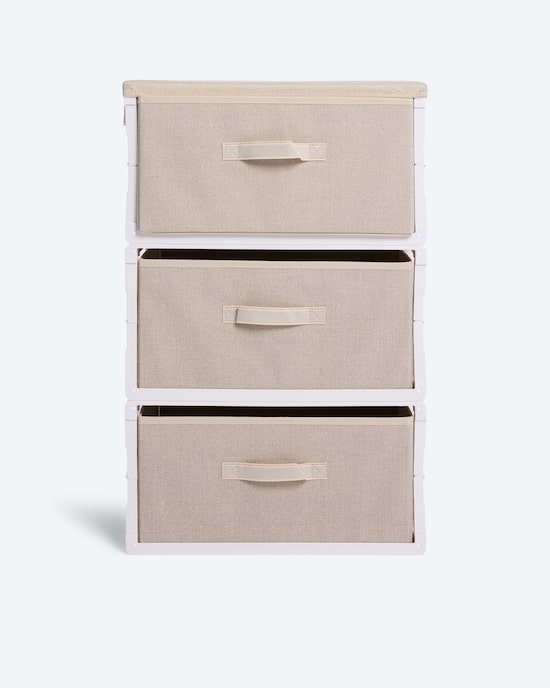 Produktabbildung für Aufbewahrungsbox, faltbar, 3 Etagen