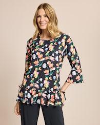 Produktabbildung für Shirt mit Tulpenprint