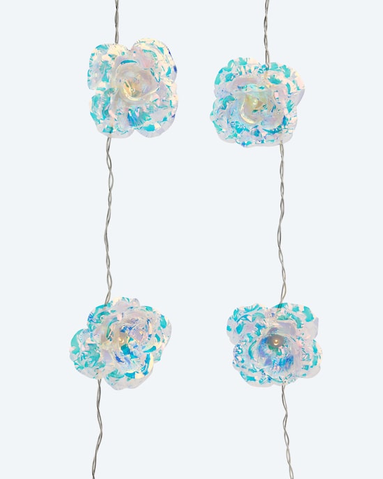 Produktabbildung für LED-Outdoor-Lichterkette "Regenbogenrosen"