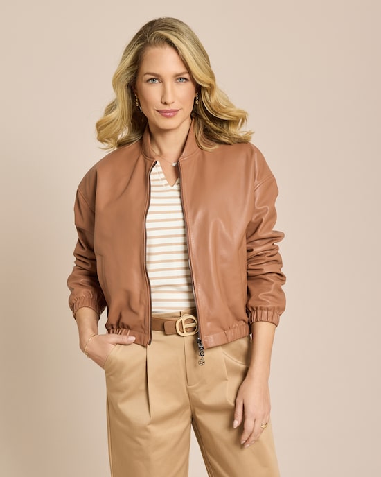 Produktabbildung für Lederblouson zum Wenden