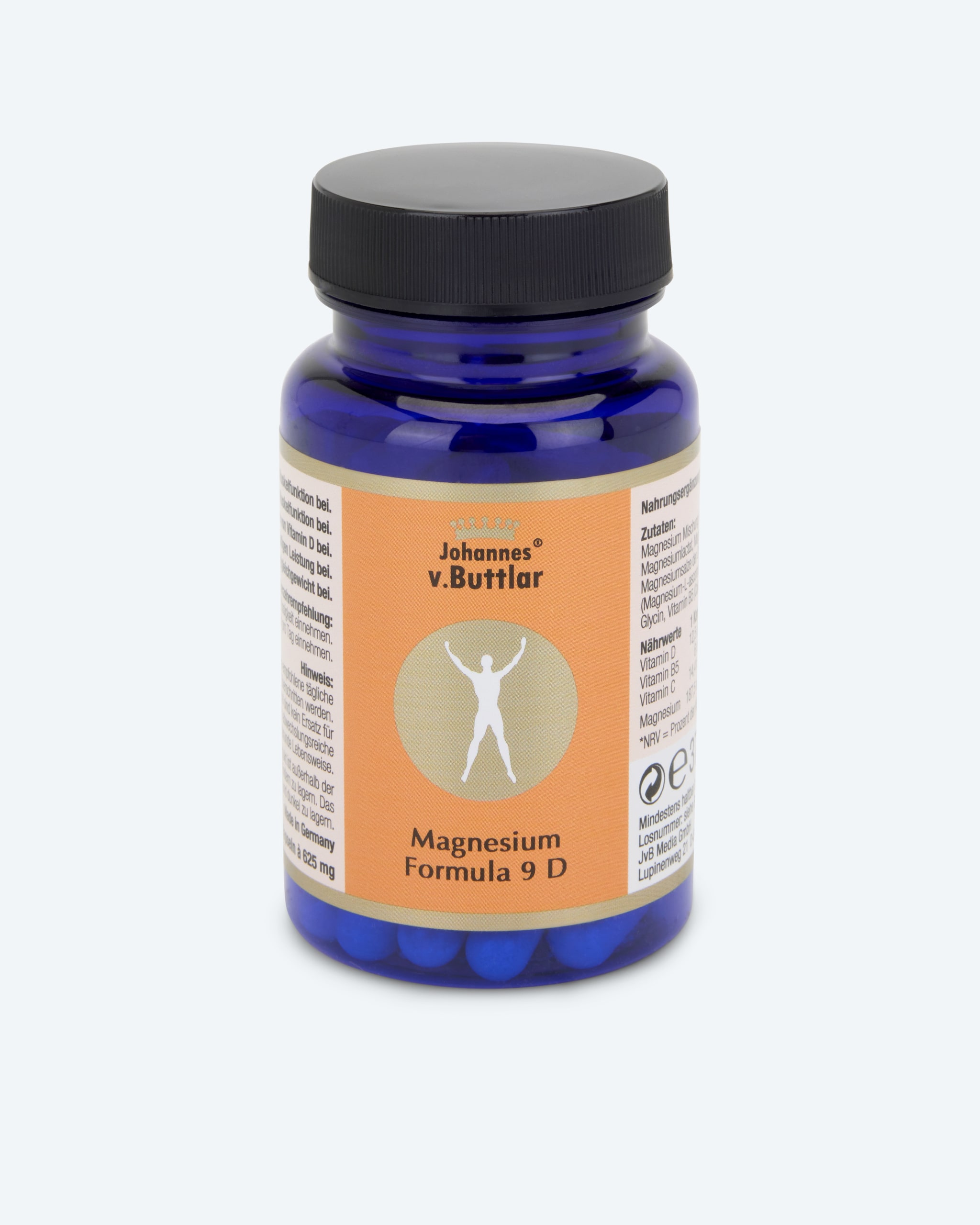 Produktabbildung für Magnesium Formula 9 D, 60 Kps.