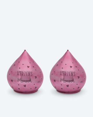 Produktabbildung 2 für LED-Glastropfen mit Spruch