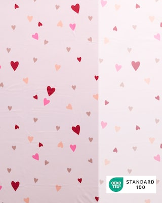 Produktabbildung 3 für Wendebettwäsche "Herzen", 3tlg.