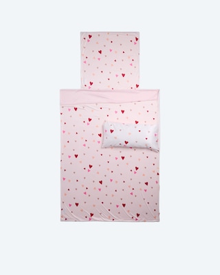 Produktabbildung 1 für Wendebettwäsche "Herzen", 3tlg.
