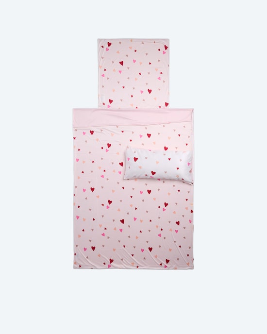 Produktabbildung für Wendebettwäsche "Herzen", 3tlg.