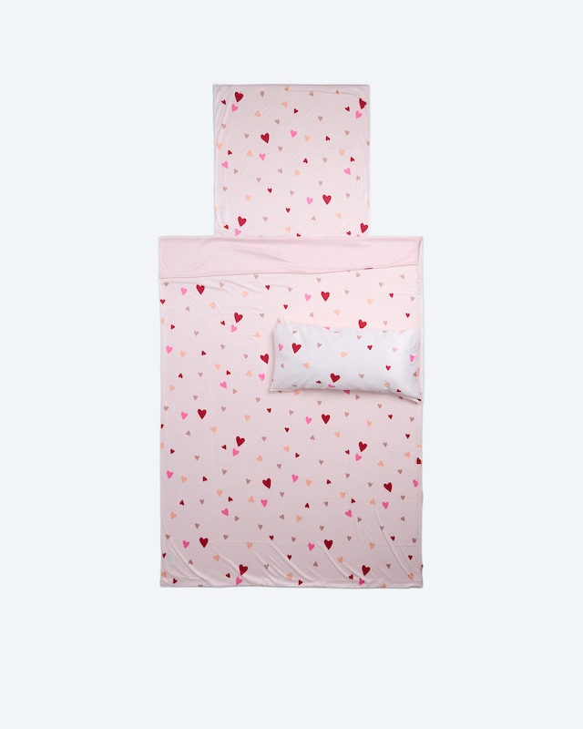 Wendebettwäsche "Herzen", 3tlg.