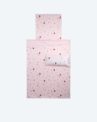 Produktabbildung für Wendebettwäsche "Herzen", 3tlg.