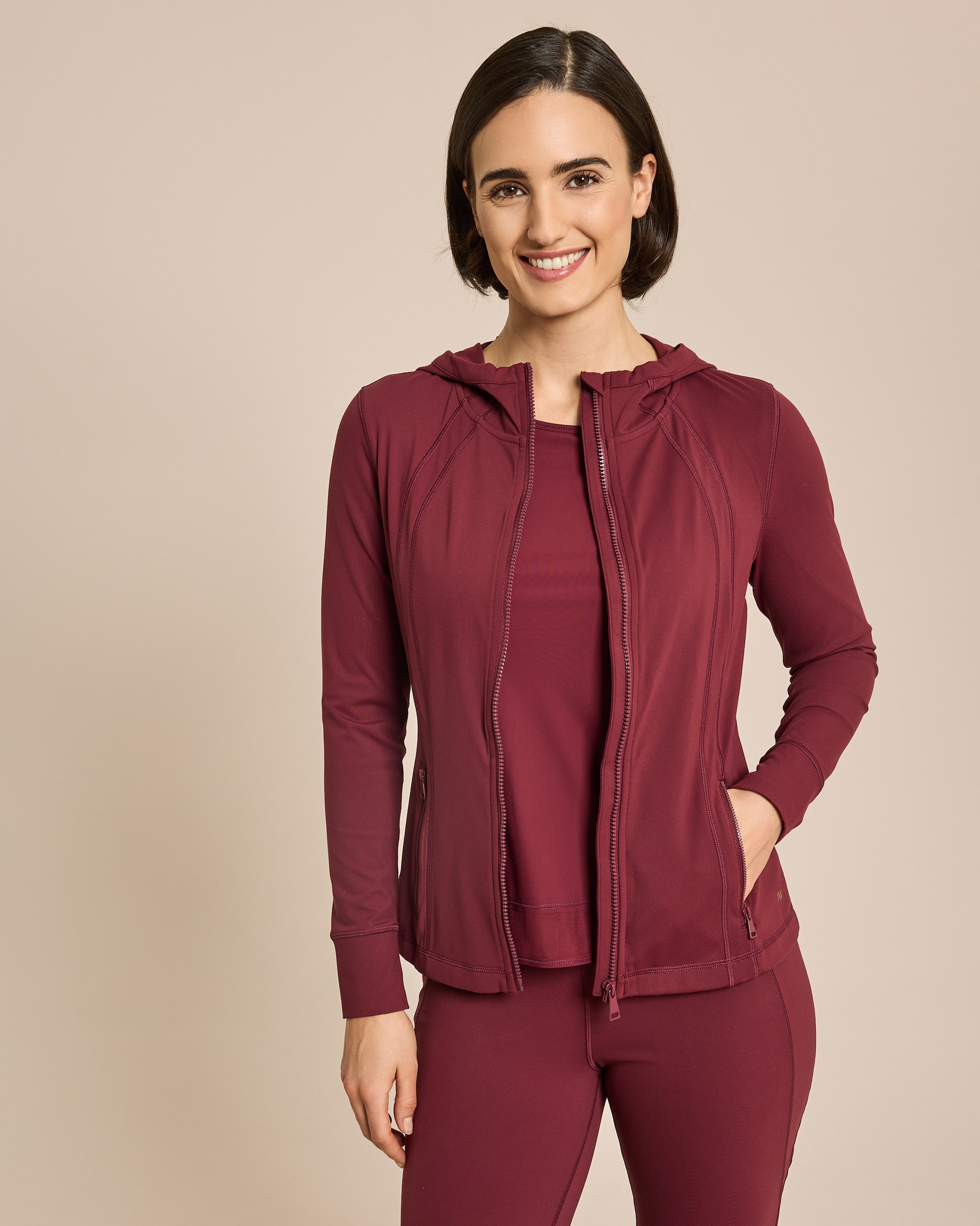 Produktabbildung für "I am Powerful" Yoga-Jacke