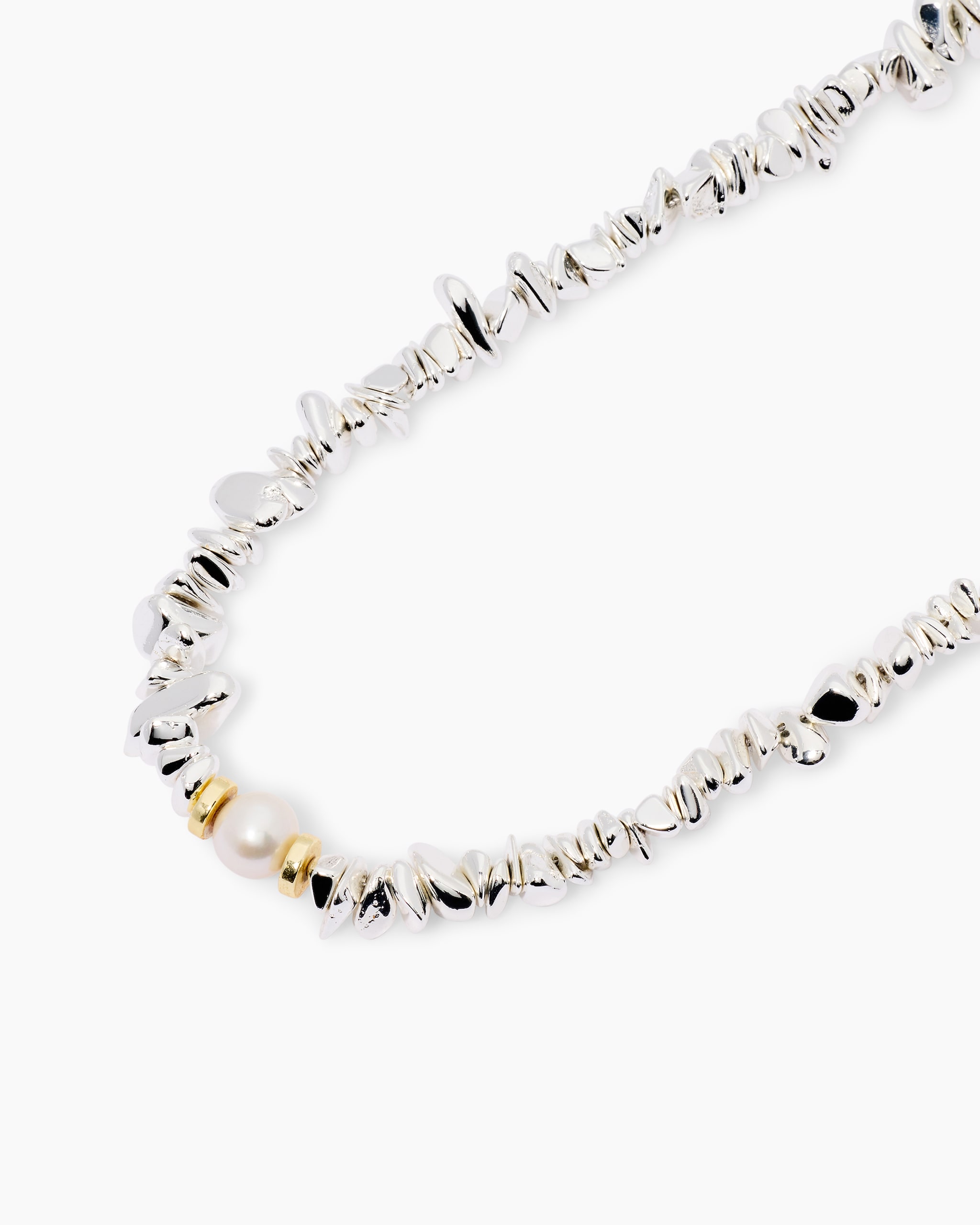 Produktabbildung für Collier mit Hämatit und Süßwasserperle
