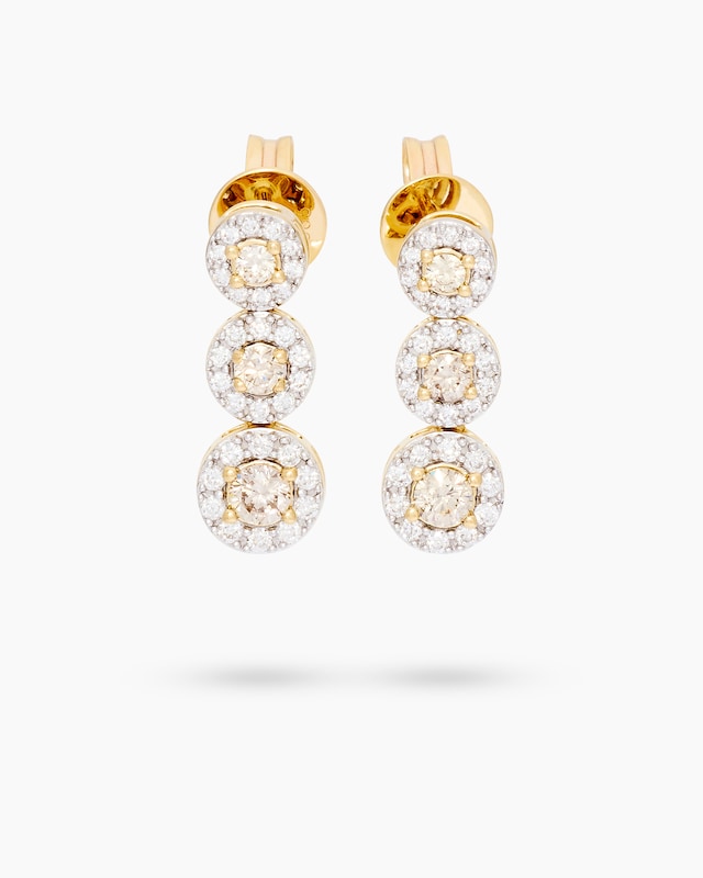 Brillant-Ohrstecker 1,00 ct