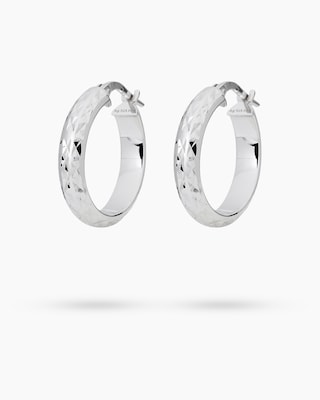 Produktabbildung 3 für Creolen, diamantiert