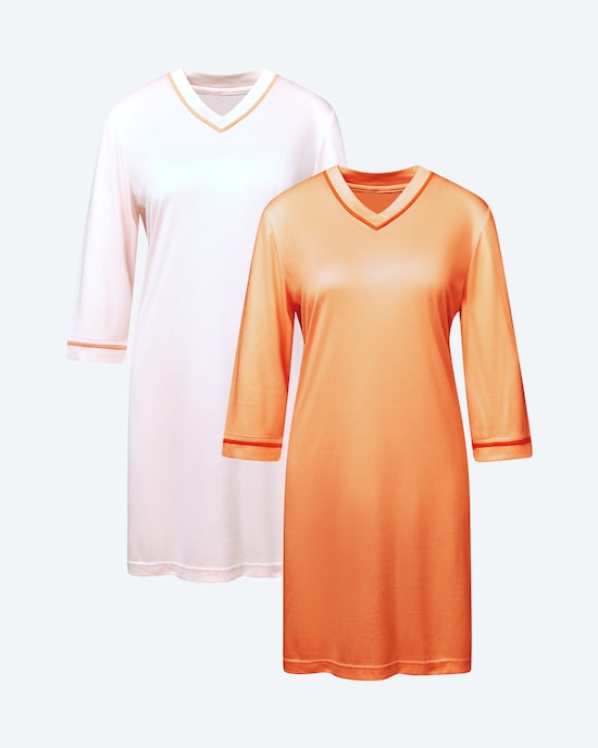 Produktabbildung für Night Shirt im Unidesign, 2 Stück
