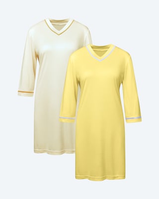 Produktabbildung 2 für Night Shirt im Unidesign, 2 Stück