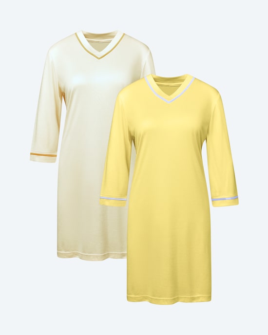 Produktabbildung für Night Shirt im Unidesign, 2 Stück