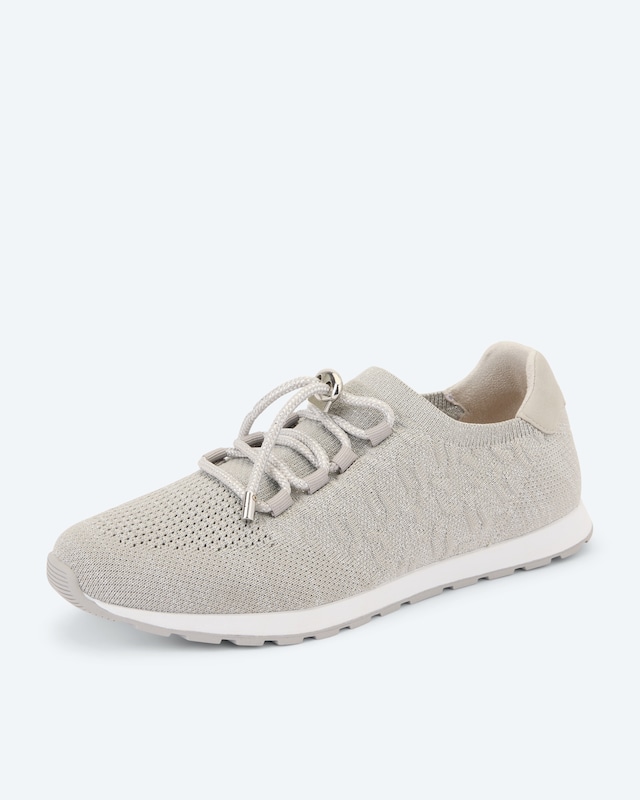 Stricksneaker Glitzer