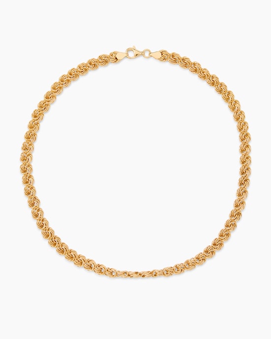 Produktabbildung für Collier im Rosen-Design