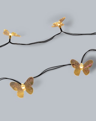 Produktabbildung 4 für Solar-Lichterkette "Schmetterlinge"