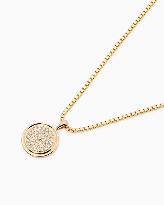 Produktabbildung für Brillant-Anhänger + Kette 0,27 ct