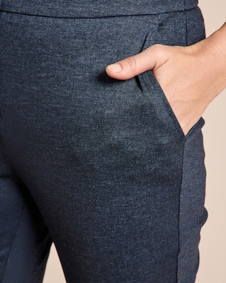 Produktabbildung 5 für Ponte Hose im Denim Look