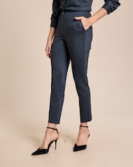 Produktabbildung für Ponte Hose im Denim Look