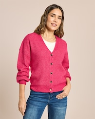 Produktabbildung für Strickjacke mit Herzknöpfen