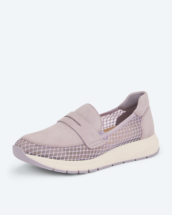 Produktabbildung für Slipper mit Mesh und Strass