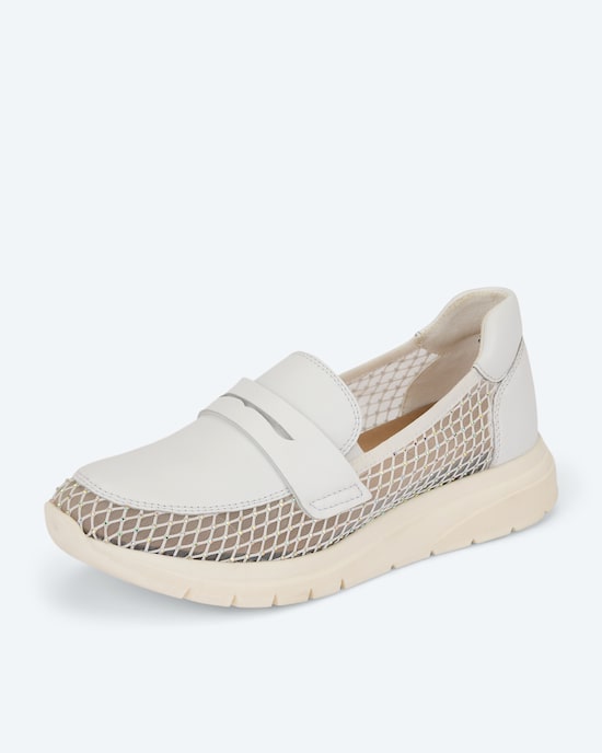Produktabbildung für Slipper mit Mesh und Strass