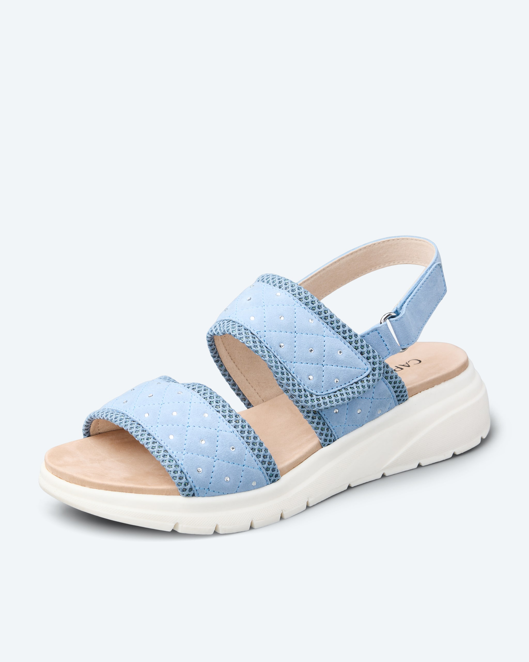 Produktabbildung für Klett-Sandale mit Strass