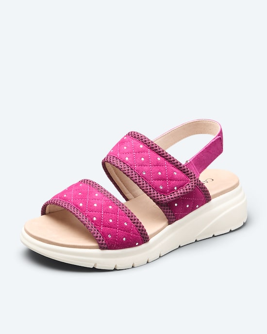 Produktabbildung für Klett-Sandale mit Strass