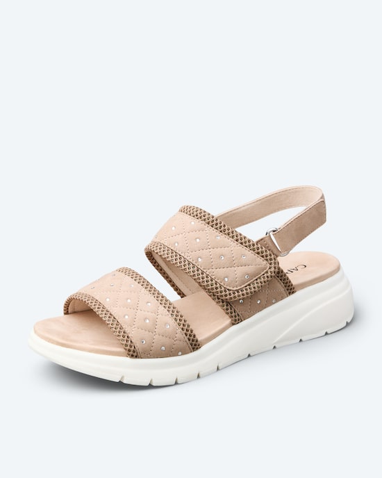 Produktabbildung für Klett-Sandale mit Strass