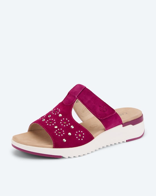 Produktabbildung für Klett-Pantolette mit Deko