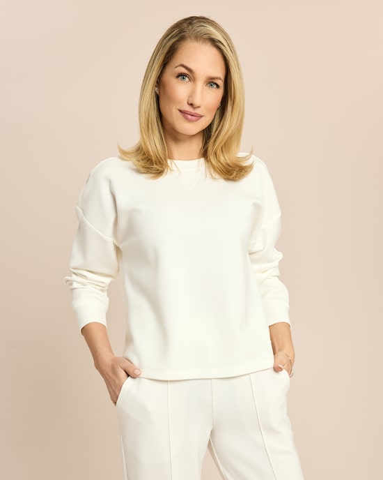 Produktabbildung für Softsweat Pullover mit Ripeinsatz