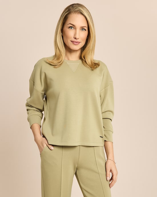 Produktabbildung für Softsweat Pullover mit Ripeinsatz