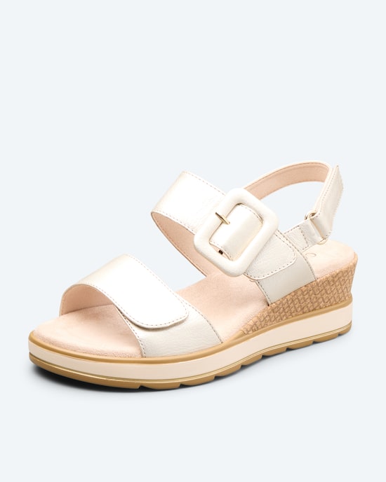 Produktabbildung für Keil-Sandale mit Dreifachklett