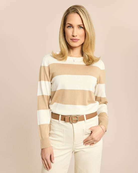 Produktabbildung für Blockstreifen-Pullover