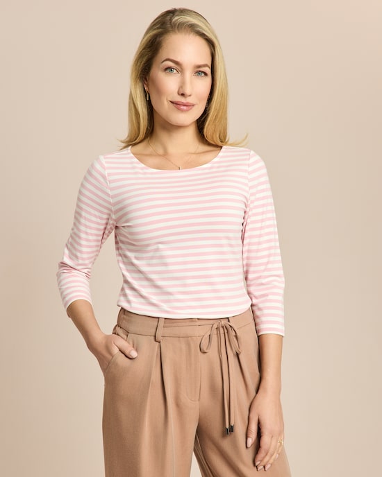 Produktabbildung für Streifenshirt 7/8 Arm