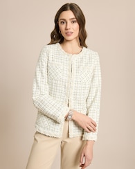 Produktabbildung für Blazer mit Perlenverzierung