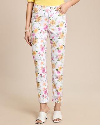 Produktabbildung 2 für Hose mit Blumendruck