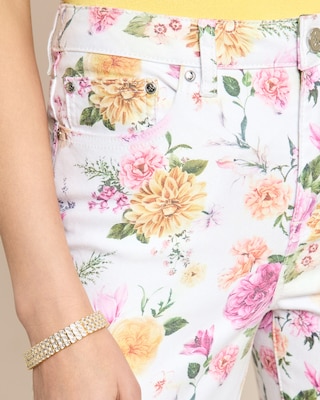 Produktabbildung 5 für Hose mit Blumendruck