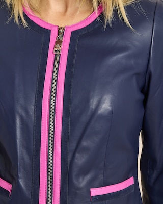 Produktabbildung 5 für Lederjacke mit Paspelierung