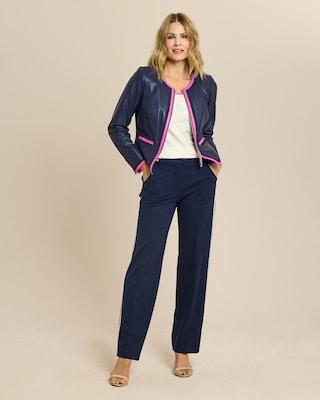 Produktabbildung 3 für Lederjacke mit Paspelierung