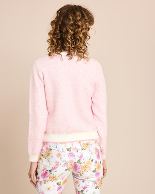 Produktabbildung 4 für Cardigan mit Kontrast und Knöpfen