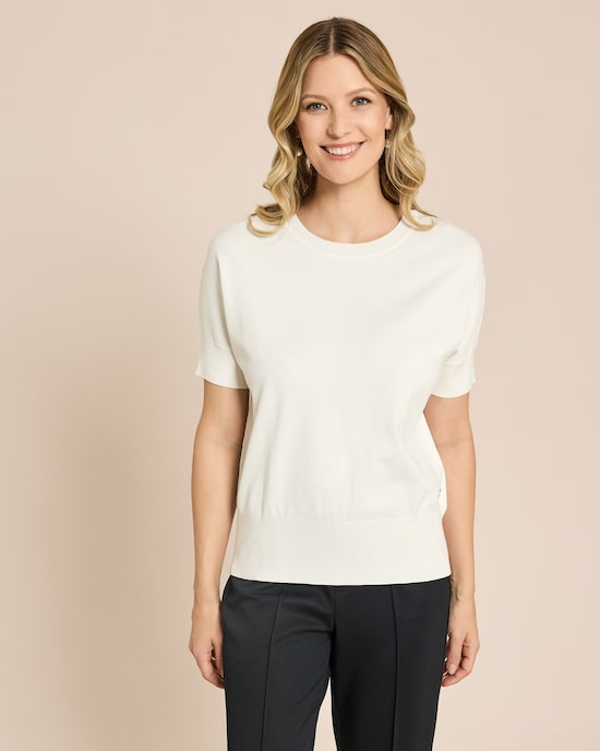 Produktabbildung für Pullover mit breitem Saum