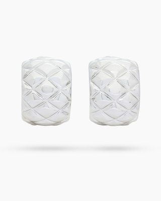 Produktabbildung 4 für Ohrclips mit Rautenmuster